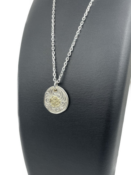 LARRY SMITH KARAKUSA ROSE PENDANT No. 181