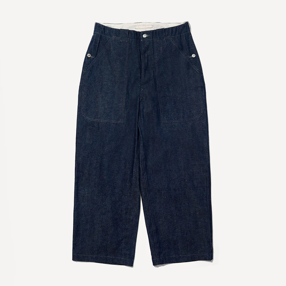 A.PRESSE Swiss Army Denim Work Trousers