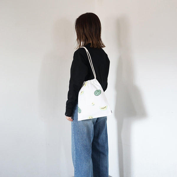 TEMBEA Print Drawstring Bag