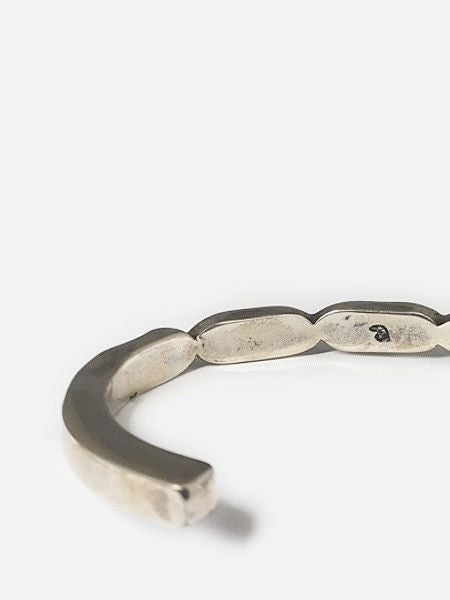 LARRY SMITH SQUARE WIRE LEAF BRACELET