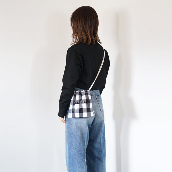 TEMBEA PVC POCHETTE GINGHAM