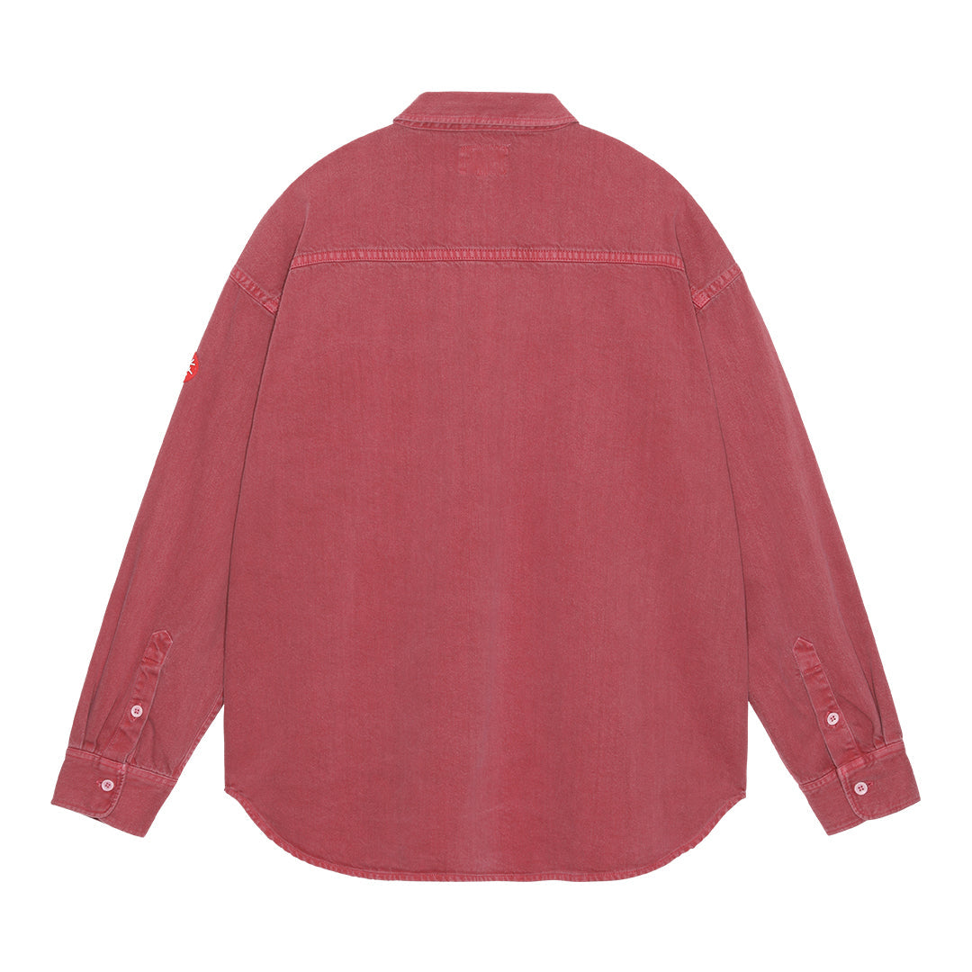 Cav Empt C.E OVERDYE COLOUR DENIM BIG SHIRT