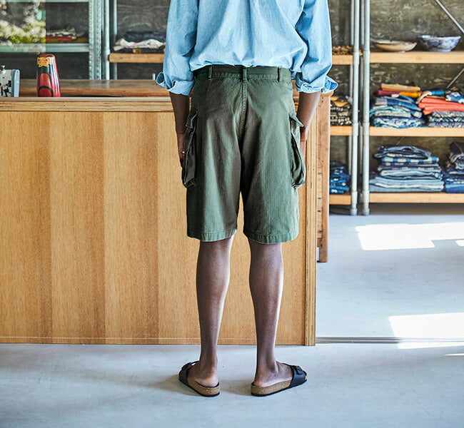 orSlow U.S. ARMY 2 POCKET CARGO SHORTS