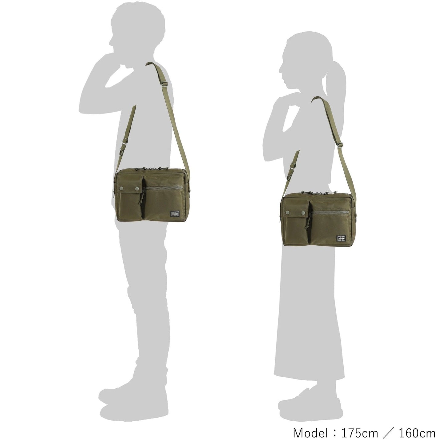 PORTER UNIT SHOULDER BAG
