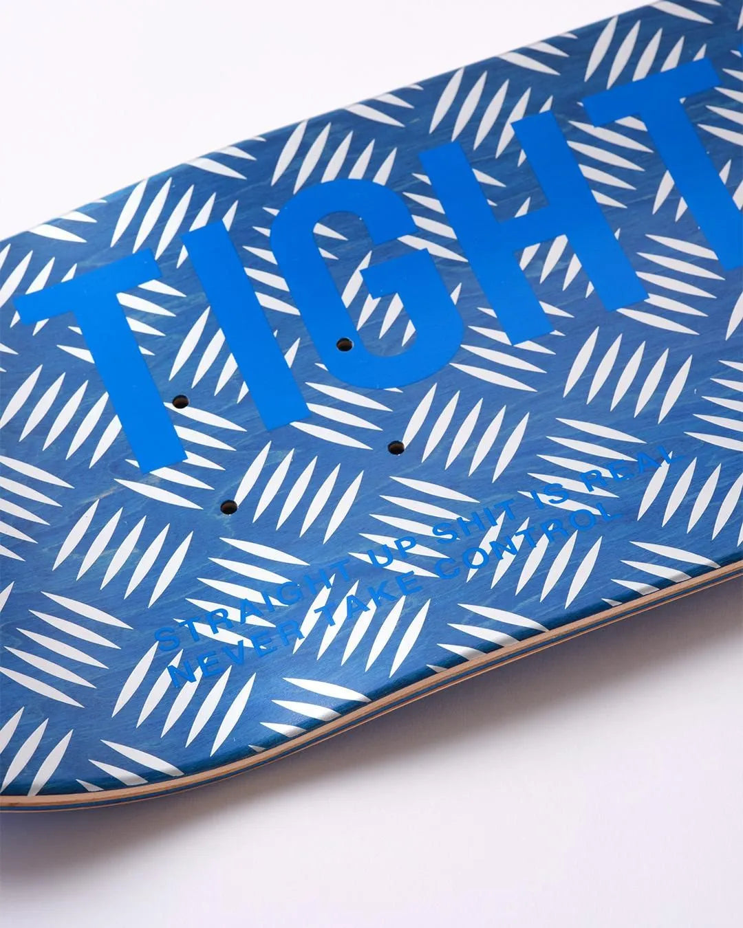TIGHTBOOTH CP LOGO BLUE SKATEBOARD