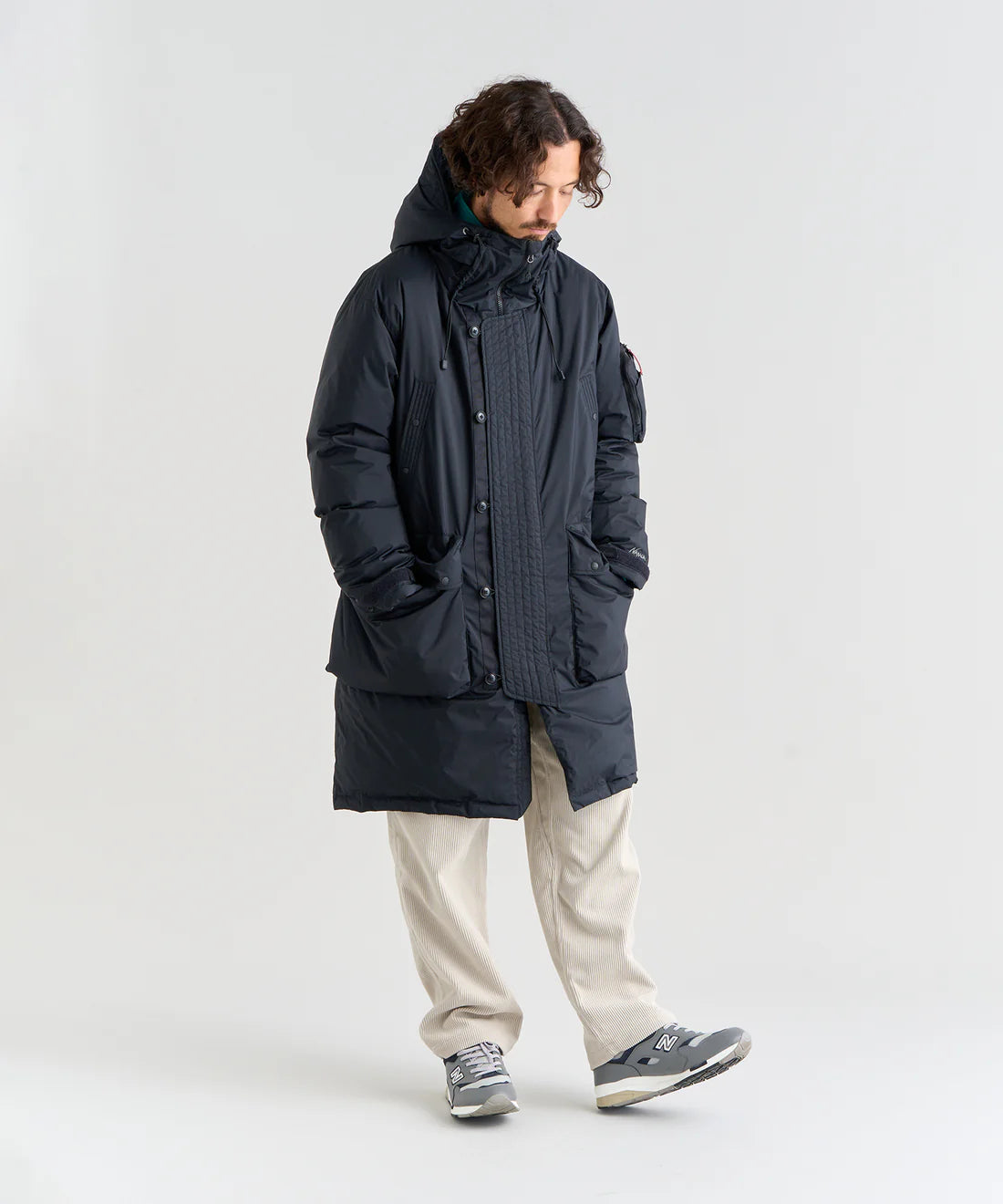 NANGA AURORA TEX DOWN FIELD HALF COAT
