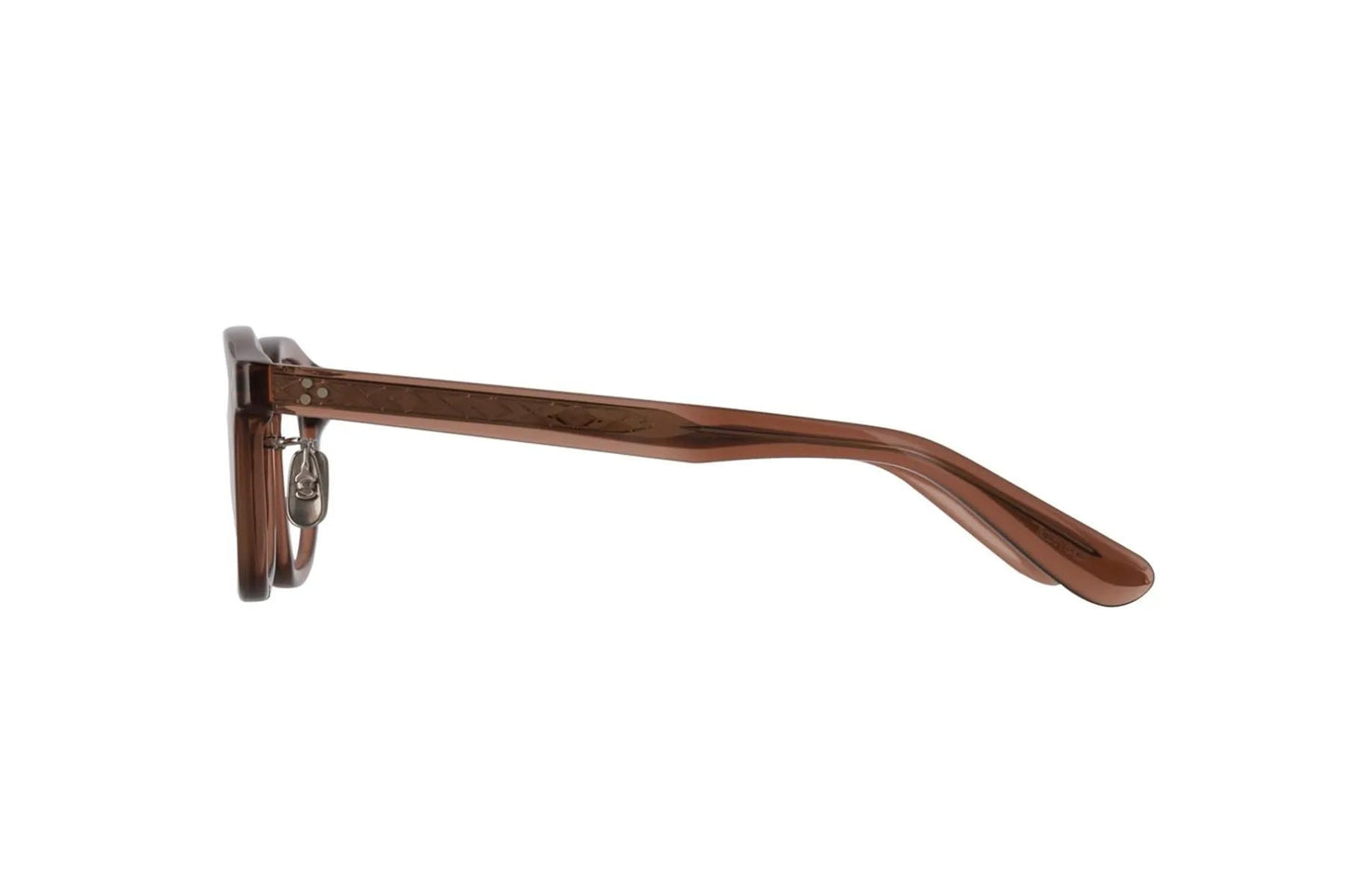 YELLOWS PLUS EYEGLASS FRAME LANCE Russet Brown