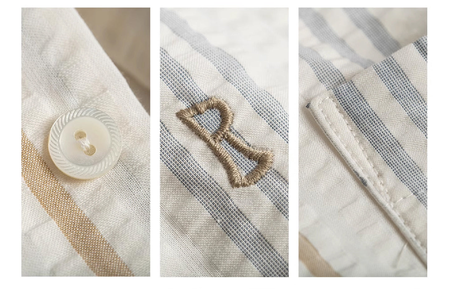 Burcs Seersucker Loose Shirt