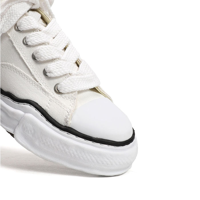 Maison MIHARA YASUHIRO PETERSON Original Sole Canvas Lowcut Sneaker White