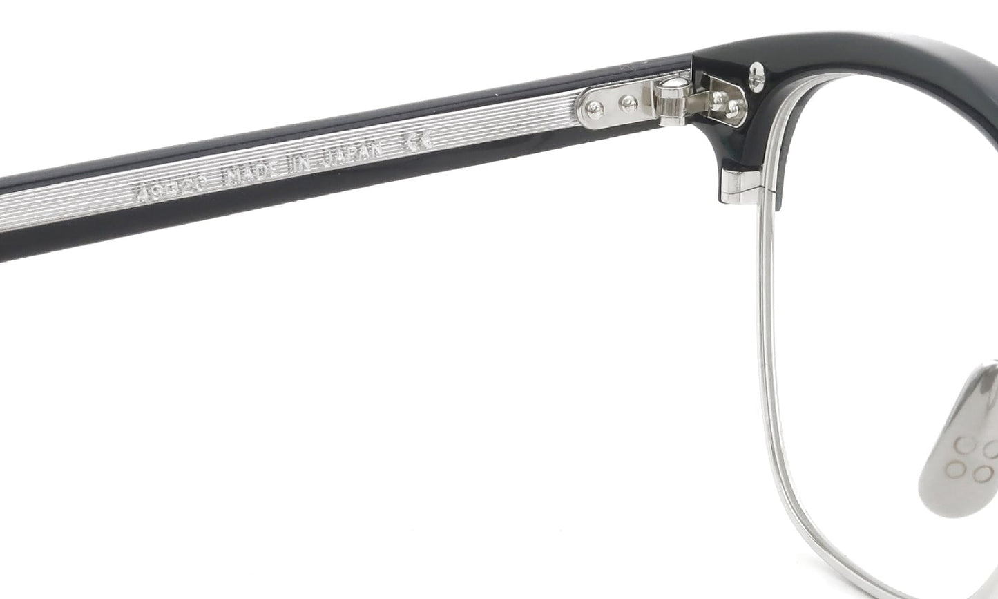 YELLOWS PLUS KENT EYEGLASS FRAME Matt Black/At.Silver