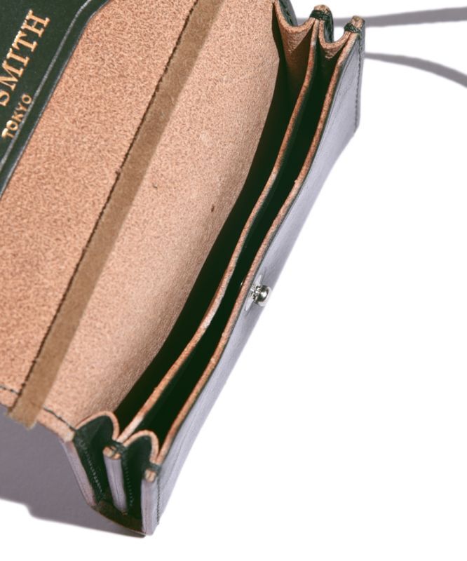 LARRY SMITH U.K SADDLE LEATHER CARD CASE