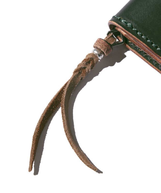 LARRY SMITH U.K SADDLE LEATHER TRUCKERS WALLET