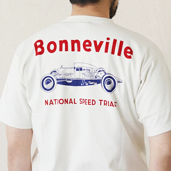 FREEWHEELERS HOT ROD MEMORABILIA "BONNEVILLE 1940-50s" TSHIRT