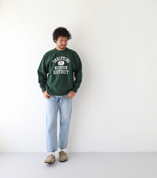 orSlow Heavy Weight Vintage Crew Neck Sweat Shirt