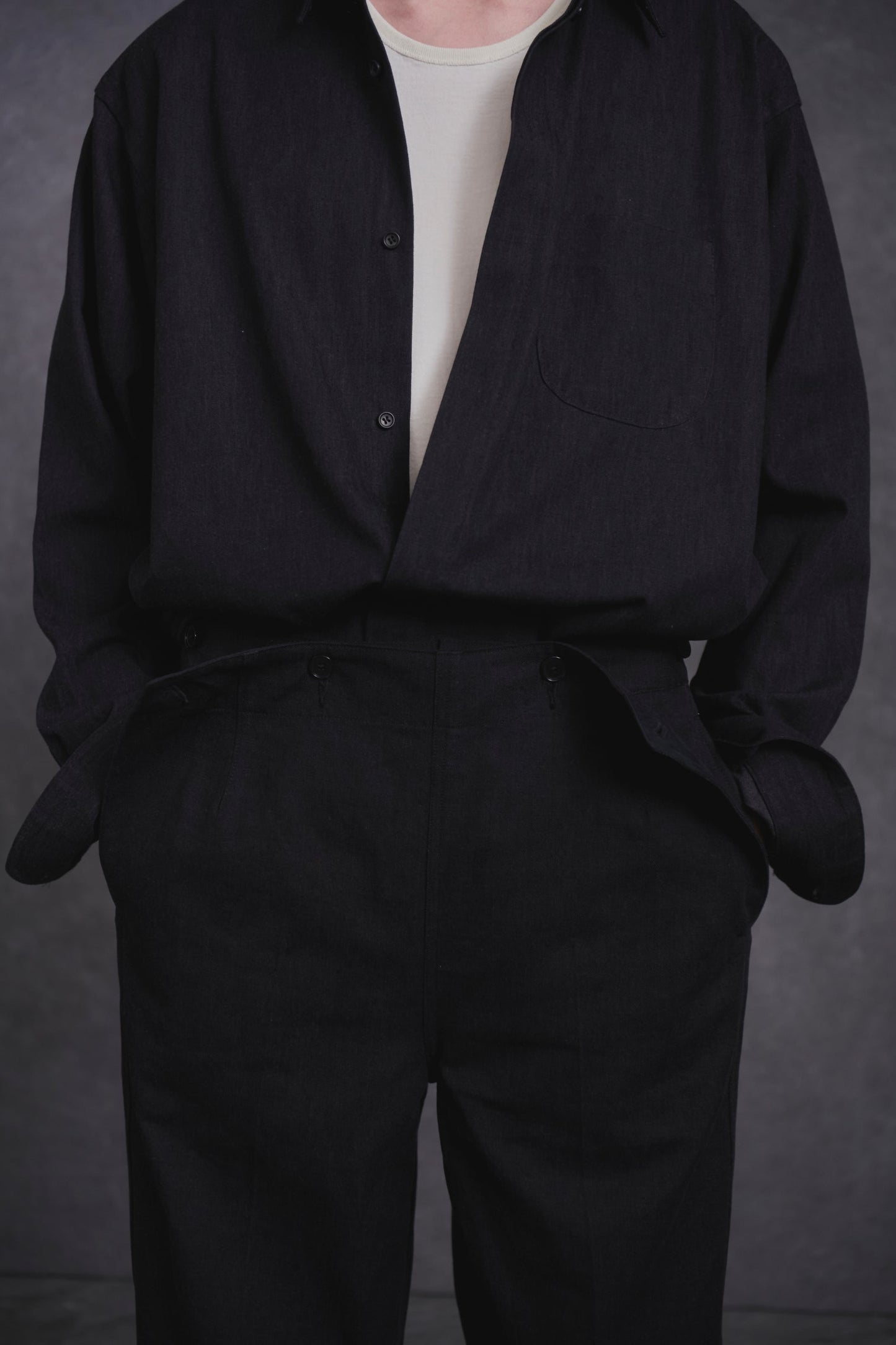 OLD JOE & CO. HIDDEN BUTTON COLLAR SHIRTS