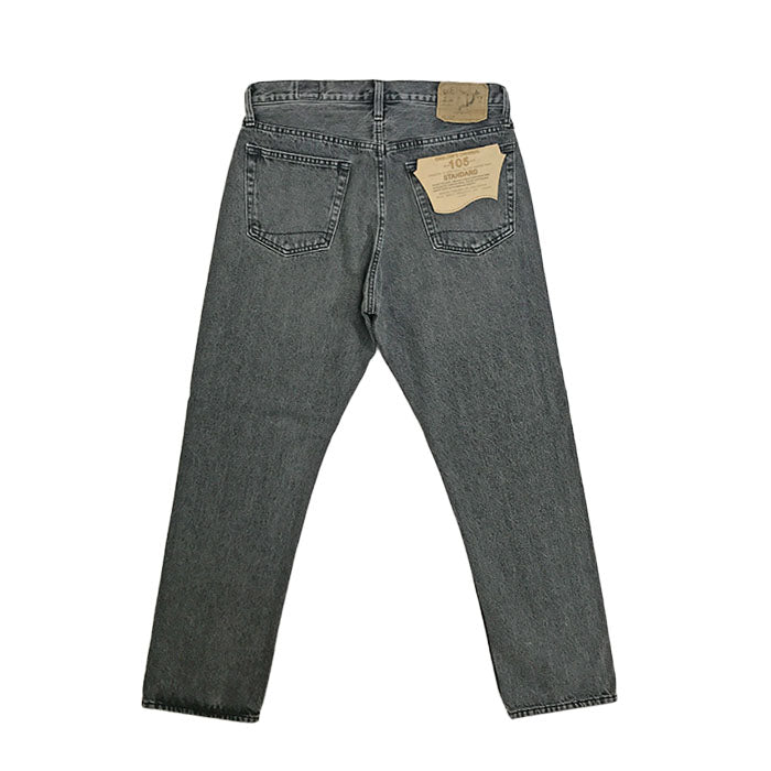 orSlow 105 90's 5POCKET BLACK DENIM STONE WASH