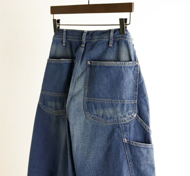 orSlow WIDE FIT 30'S PAINTER PANTS DENIM USED