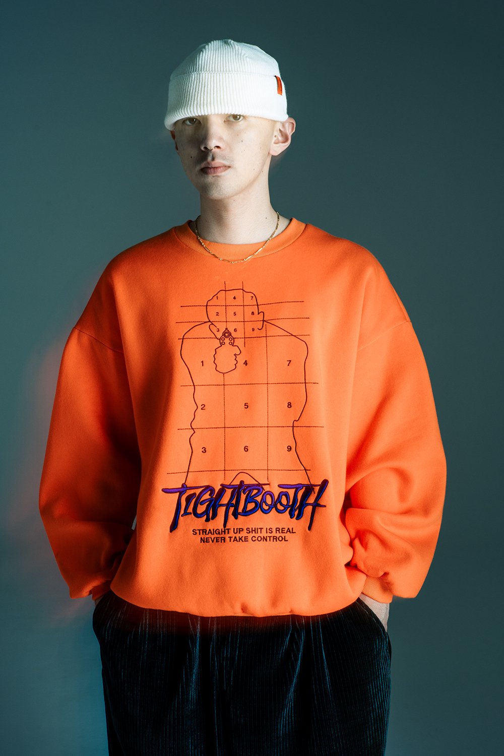 TIGHTBOOTH REVENGE MAN CREW SWEAT