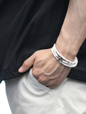 SunKu 39 Howlite Beads Necklace & Bracelet SK-070