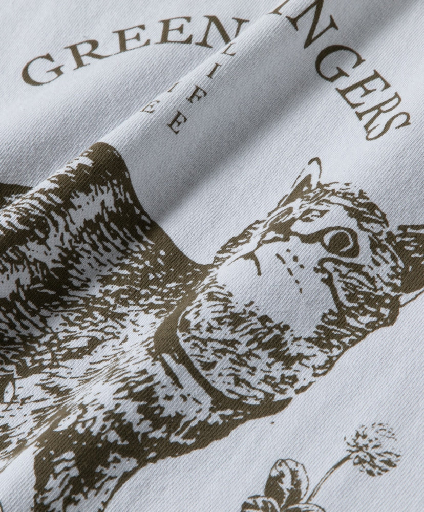 TACOMA FUJI RECORDS GREEN FINGERS T-SHIRT