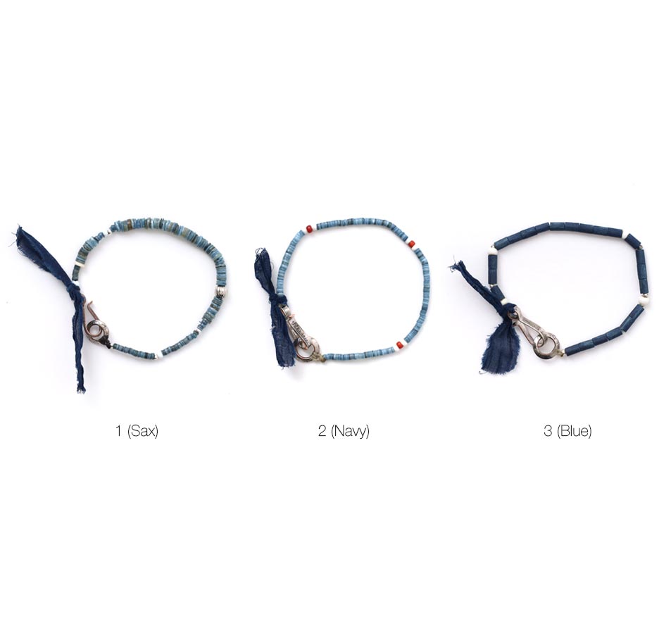 NORTH WORKS Silver & Beads Bracelet BR-6968