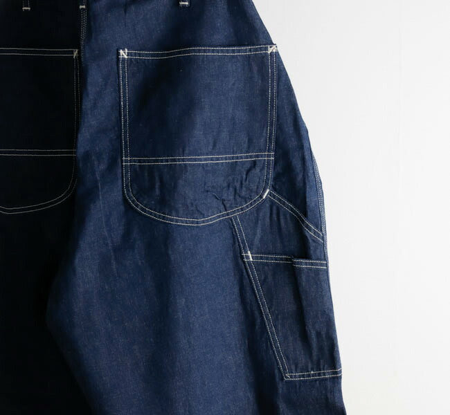 orSlow WIDE FIT 30'S PAINTER PANTS DENIM ONE WASH