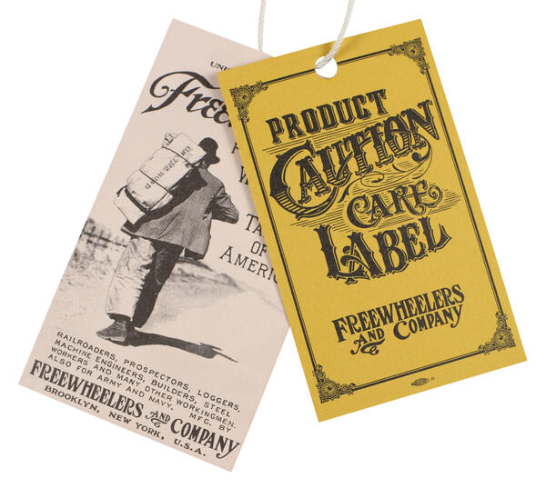 FREEWHEELERS FRONT ZIPPER SWEAT PARKA "TIGERS"