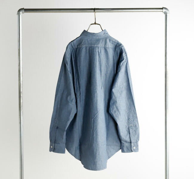 orSlow CHAMBRAY STANDARD BUTTON DOWN SHIRT