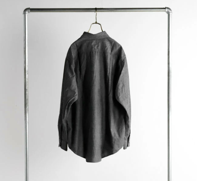 orSlow Black Chambray Work Shirt