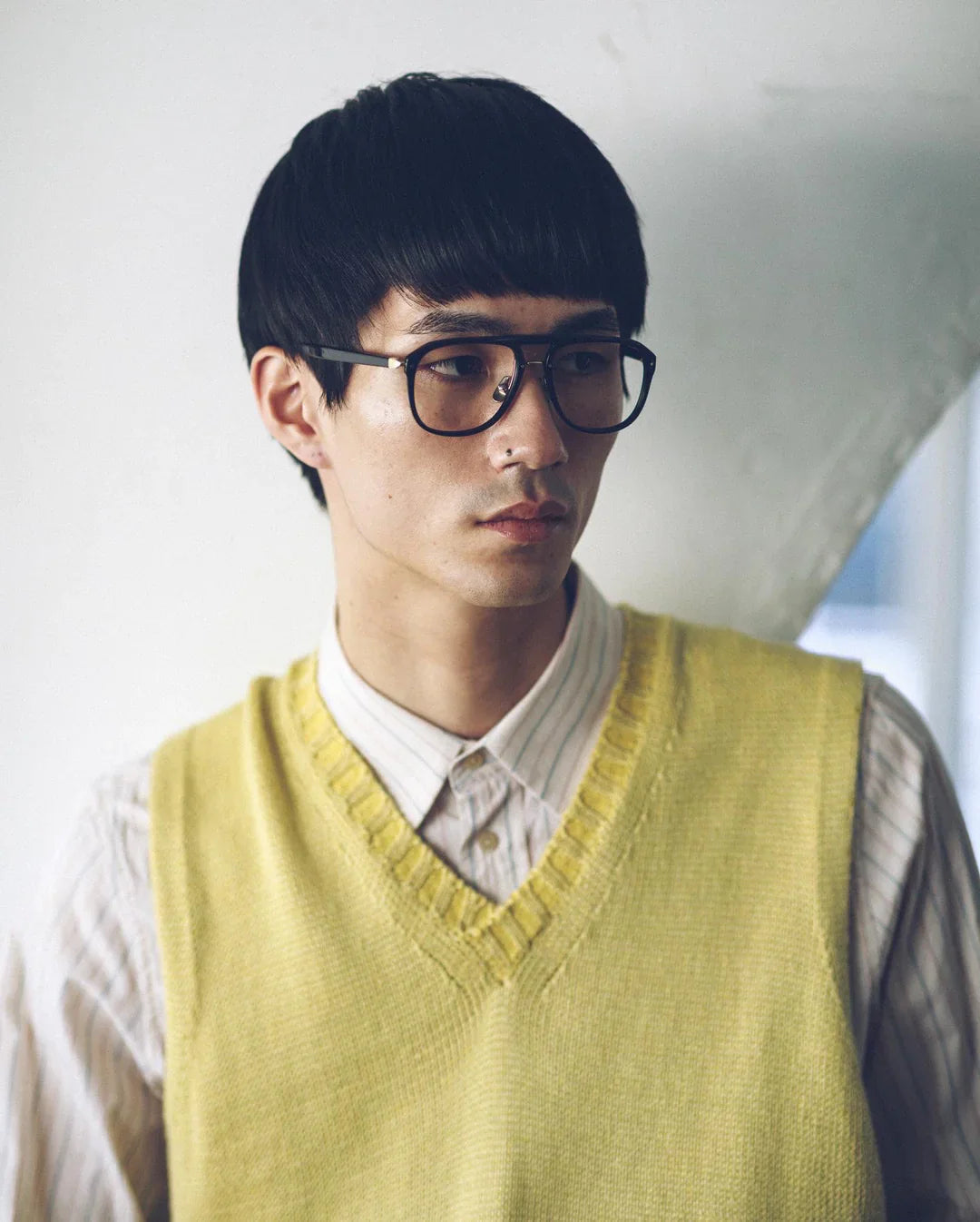 YELLOWS PLUS STAN EYEGLASS FRAME Black