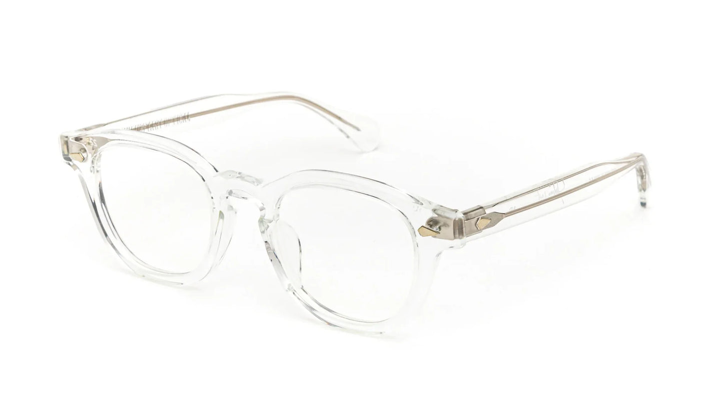 JULIUS TART OPTICAL AR Eyeglass Frame Clear Crystal