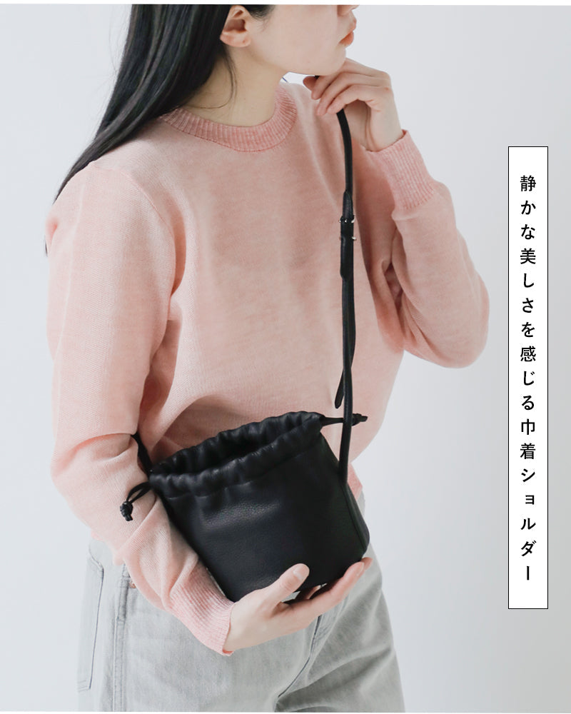 Aeta HAND POUCH MINI SHOULDER BAG DEER