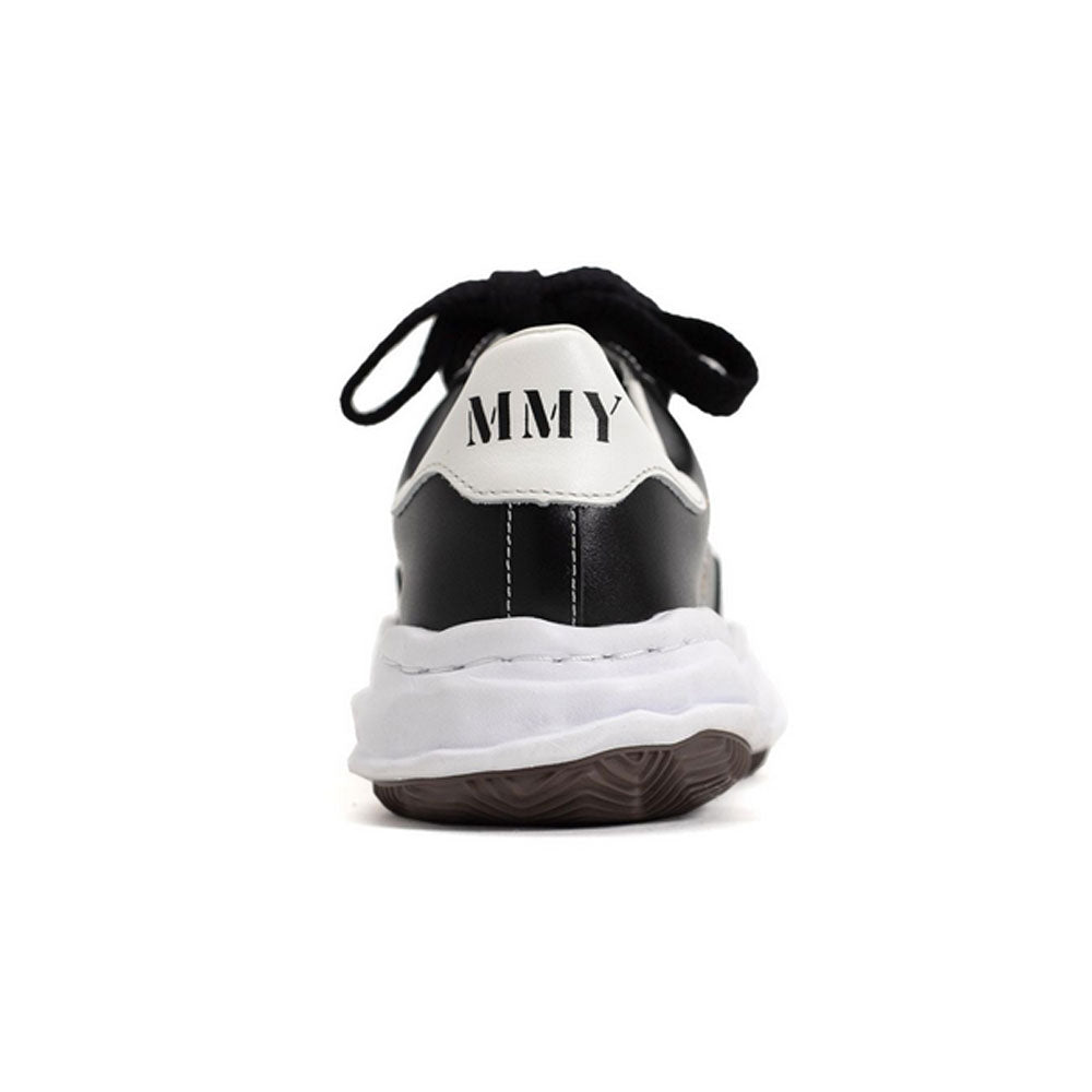 Maison MIHARA YASUHIRO BLAKEY Original Sole Leather Lowtop Sneaker Black