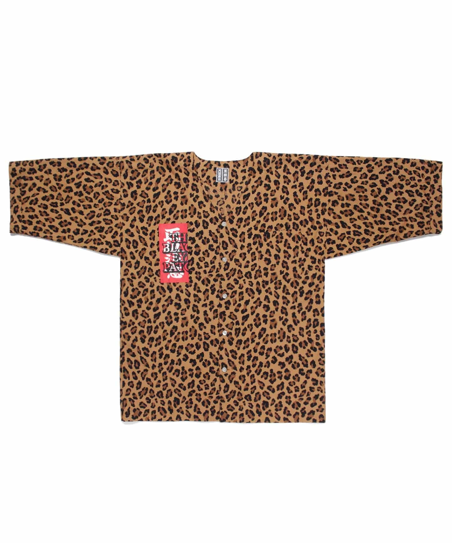 WACKO MARIA BlackEyePatch / LEOPARD DABO SHIRT