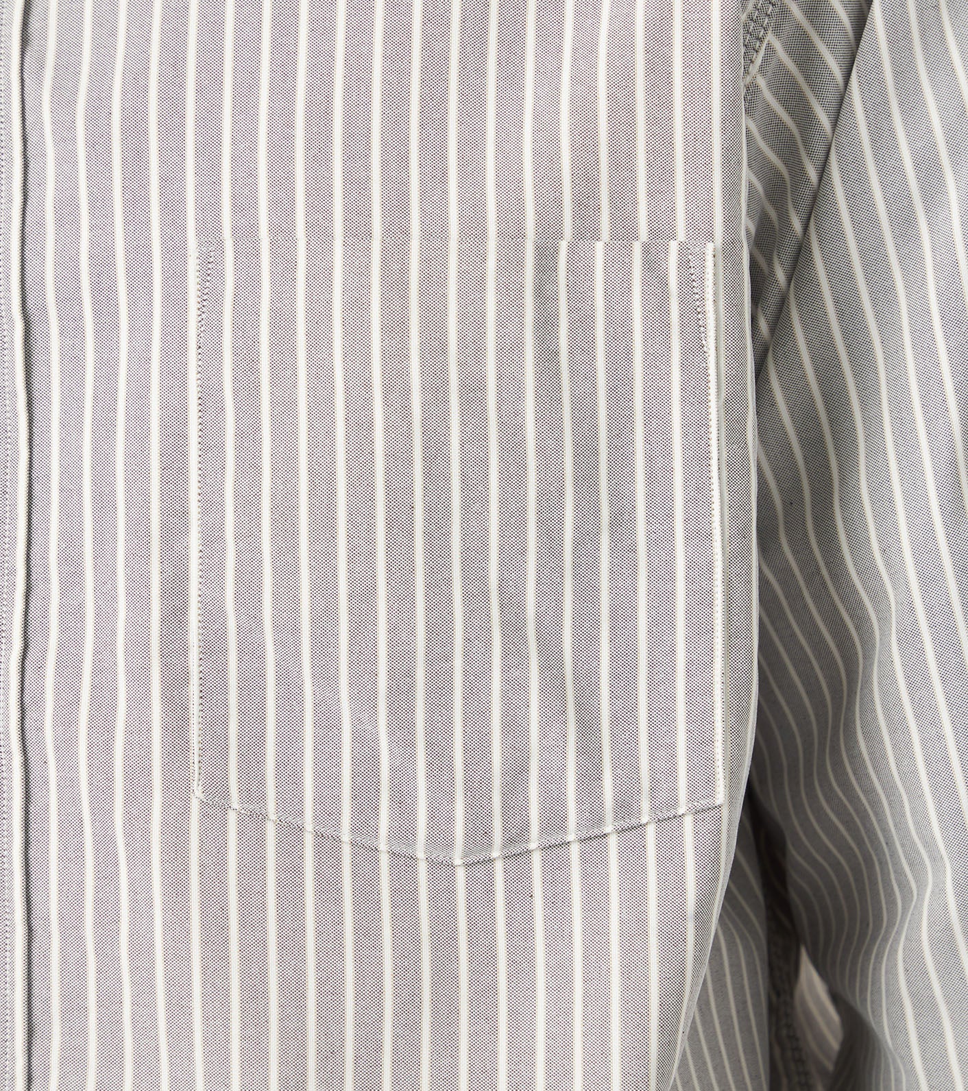 nanamica Button Down Stripe Wind Shirt