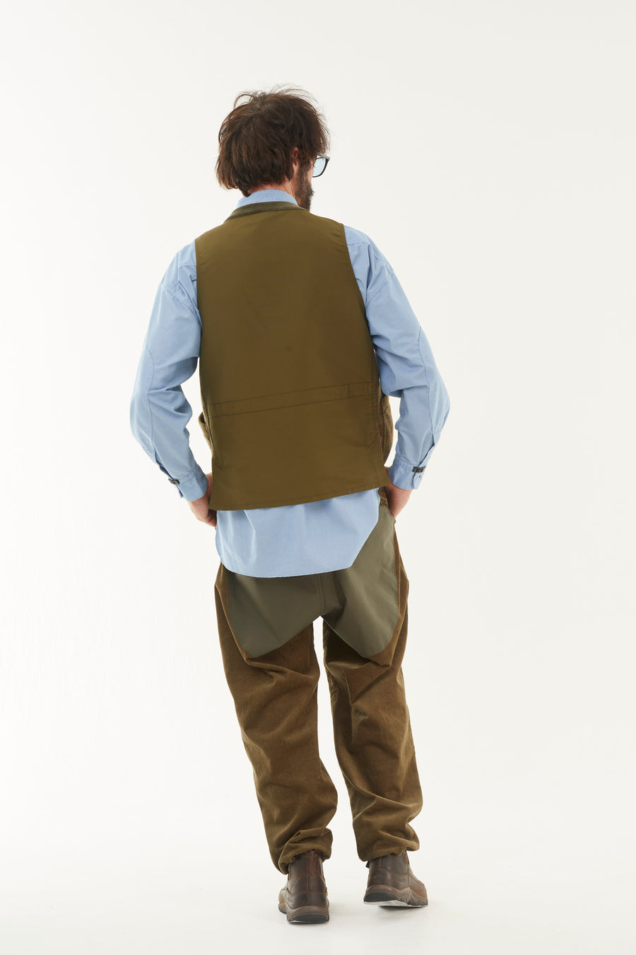 norbit by Hiroshi Nozawa Corduroy Wide Tapered Pants