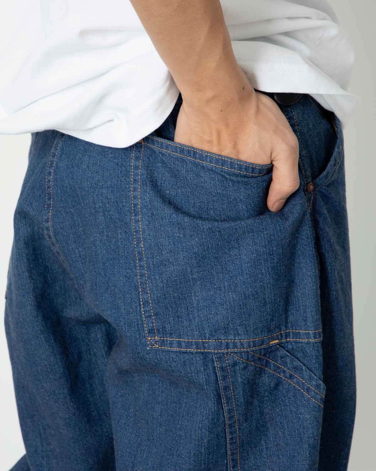 A.PRESSE Denim Painter Pants