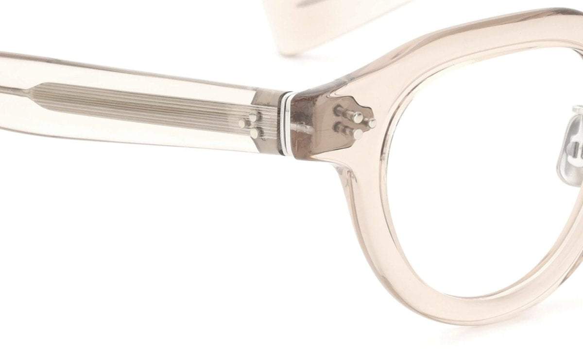 EYEVAN7285 EYEGLASS FRAME 340 C.340 CLEAR LIGHT BROWN