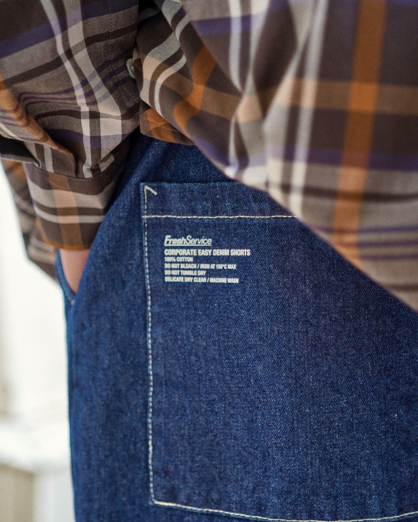 FreshService CORPORATE EASY DENIM SHORTS