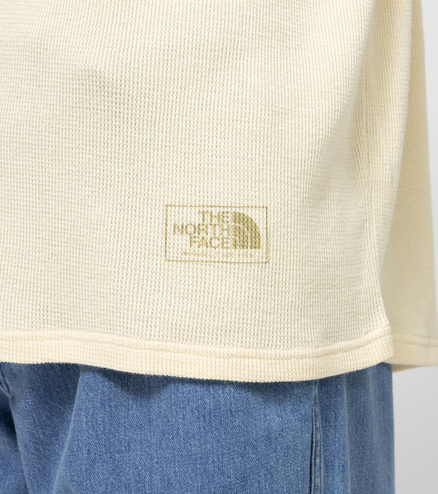 THE NORTH FACE PURPLE LABEL Field Long Sleeve Henley Neck Graphic Tee