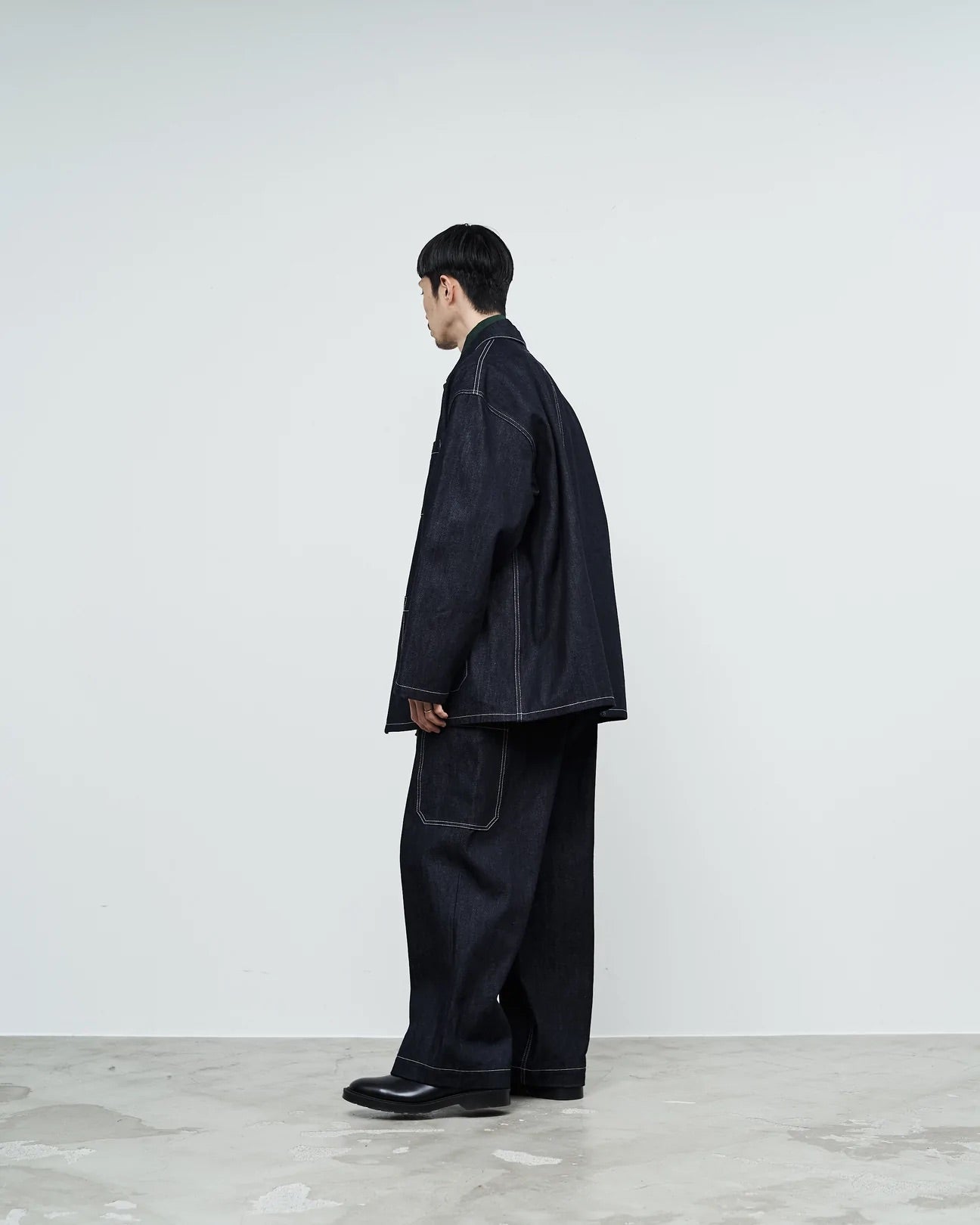 Graphpaper Selvage Denim Coverall - RIGID