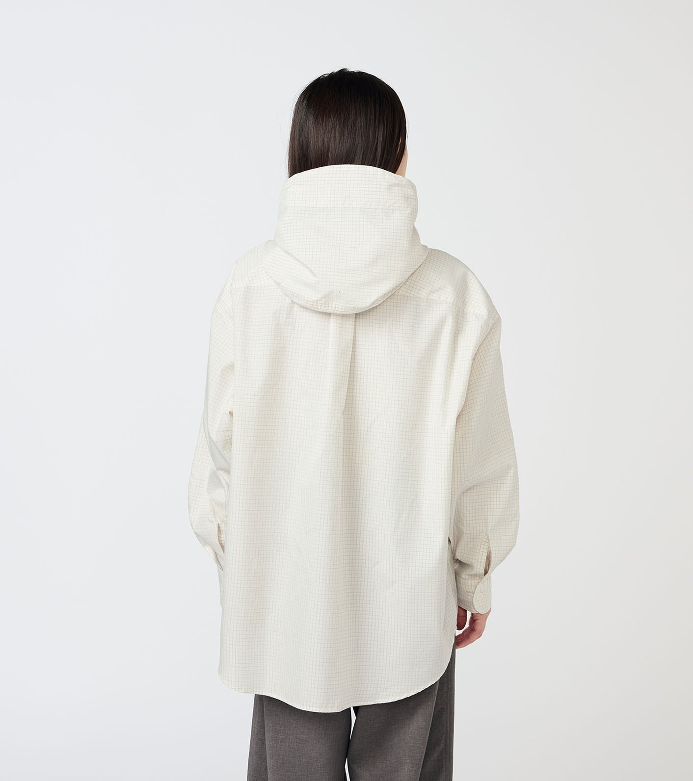 THE NORTH FACE PURPLE LABEL Graph Check Mountain Hooded Shirt