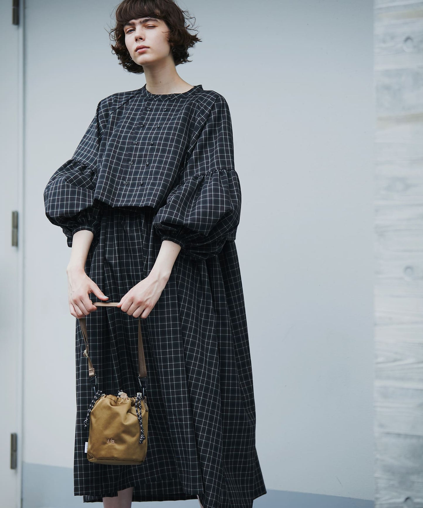 F/CE. SATIN DRAW STRING