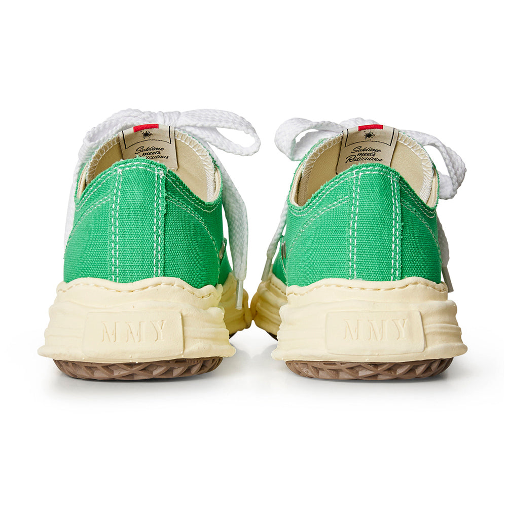 Maison MIHARA YASUHIRO HANK Low Vintage Original Sole Canvas Lowtop Sneaker GREEN