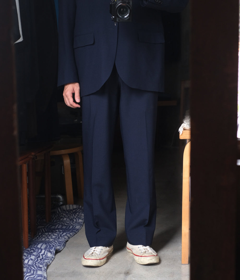 HERILL WOOL TROPICAL TROUSERS