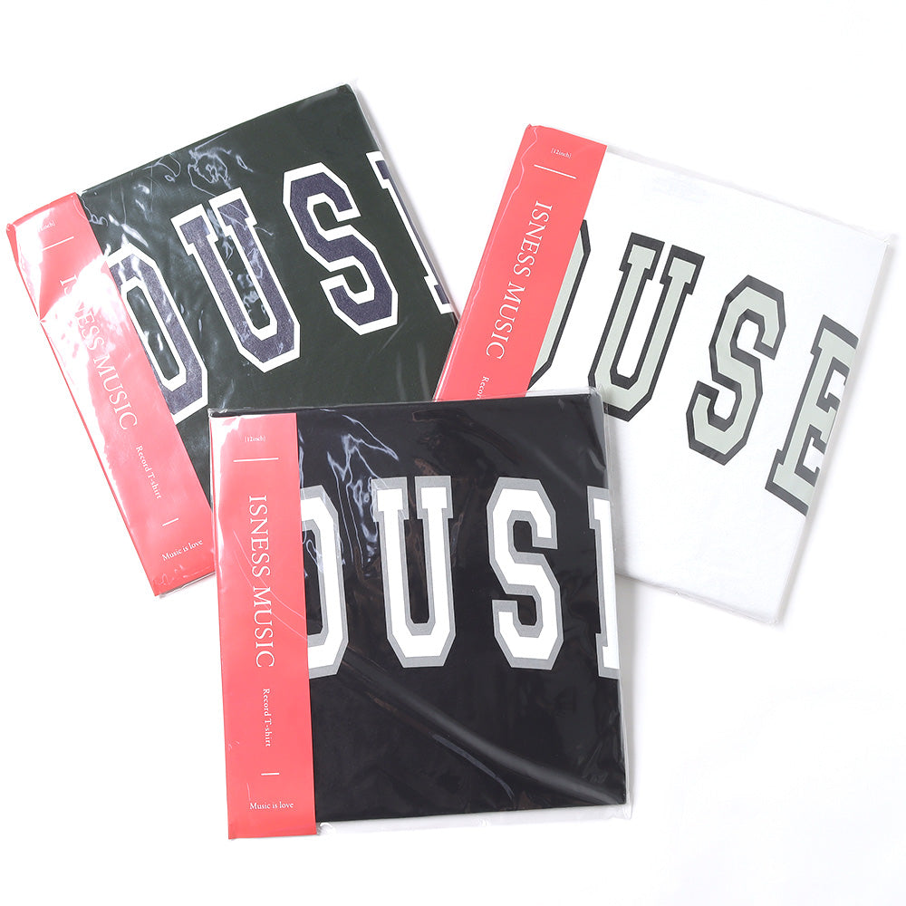 is-ness Music HOUSE LS T-SHIRTS