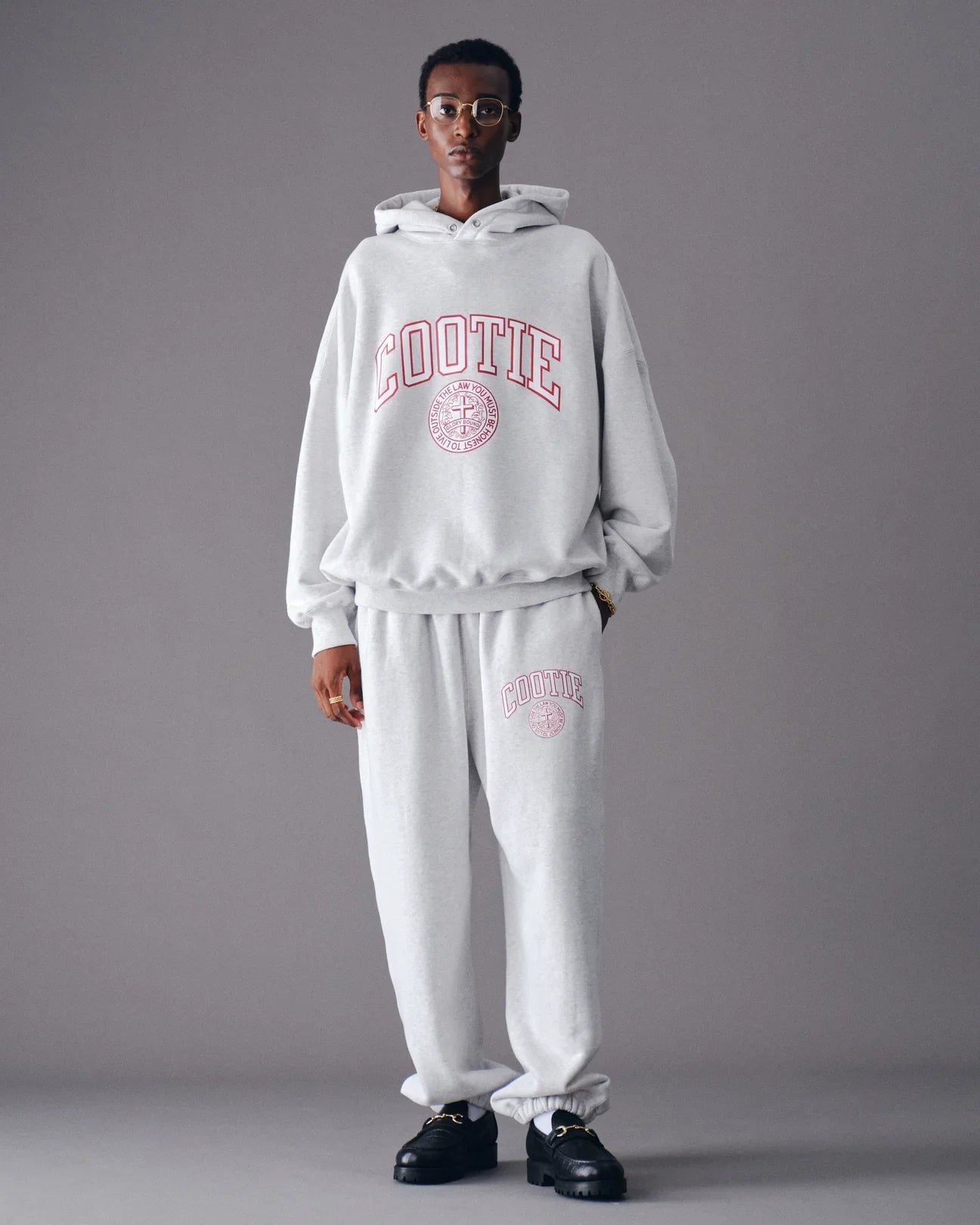 COOTIE PRODUCTIONS HEAVY OZ SWEAT EASY PANTS (COLLEGE)
