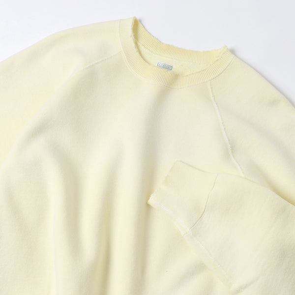 A.PRESSE Vintage Sweatshirt YELLOW