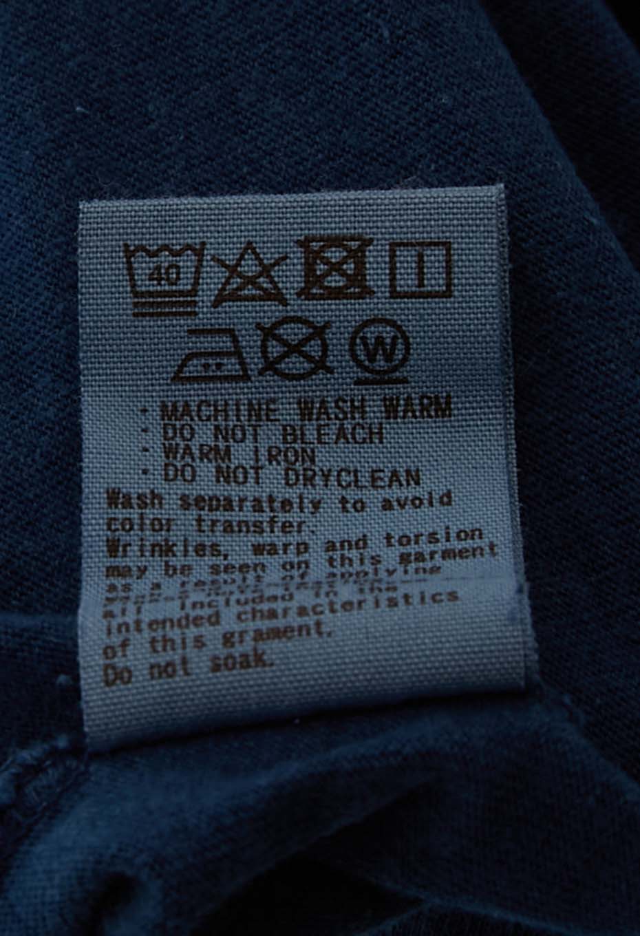 BLUE BLUE JAPAN Genki bassen Indigo T-shirts