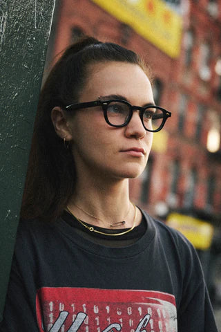 JULIUS TART OPTICAL AR Eyeglass Frame Black